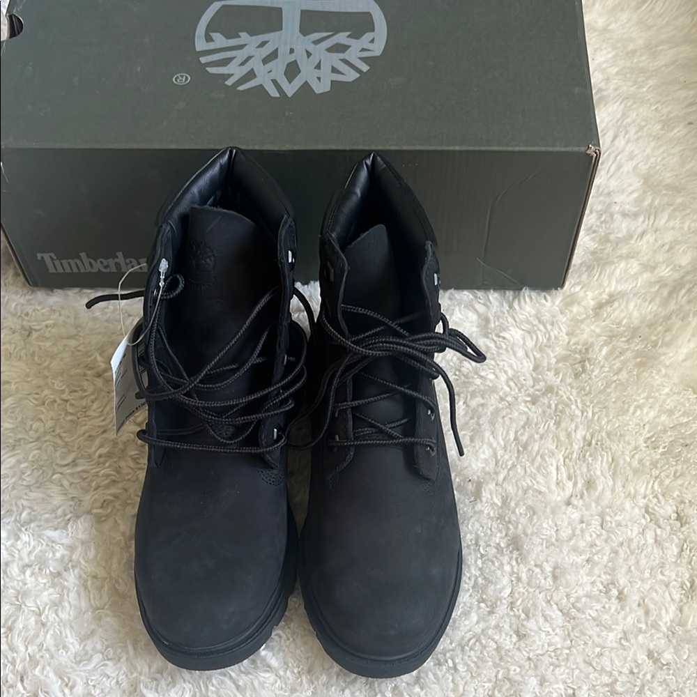 Timberland Unisex Black Boots